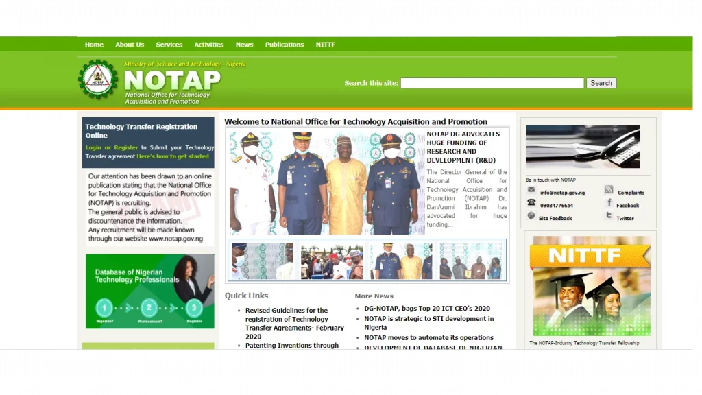 NOTAP Recruitment 2024/2025 Job Careers Application Portal – NOTAP Recruitment Form Is Out