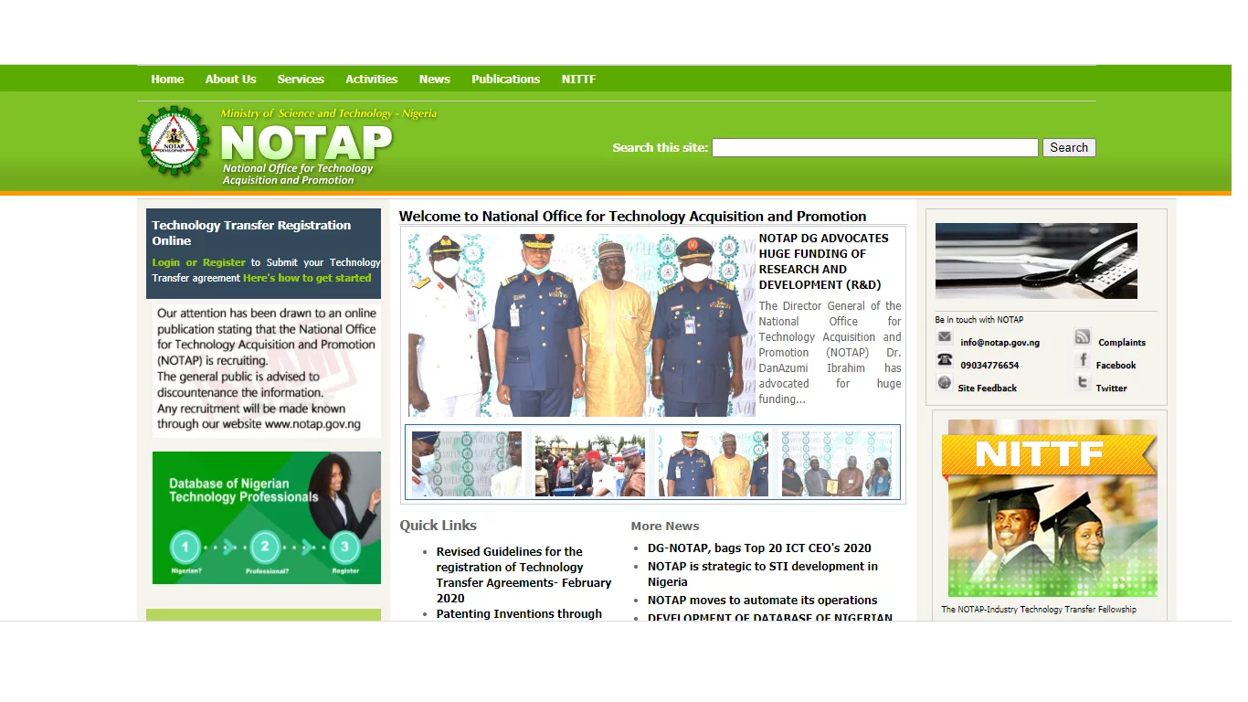 NOTAP Recruitment 2023/2024 Job Careers Application Portal – NOTAP Recruitment Form Is Out